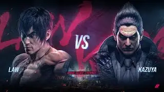 EPIC Tekken 8 Showdown: Law vs Kazuya | Intense Championship Battle &ndash; Who Will Dominate? 4K 60 FPS