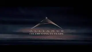 Alliance Films logo (1998) (75 Years) (CinemaScope Version)