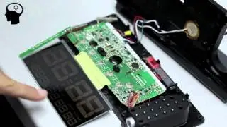 LCD Display Reparatur Oregon Projektionsuhr