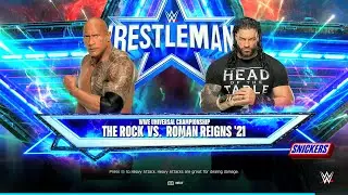 WWE 2K25 &mdash; Рок против Романа Рейнса &mdash; На кону наследие!