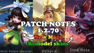 New hero Chang'e + Remodel skins + Alot more Mobile Legends Patch Notes