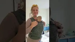 Boppy ComfyFit | как использовать #кенгуру #momtok #носкидляребенка