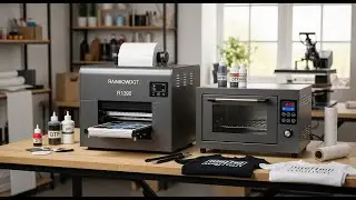 RAINBOWDGT R1390 A3 DTF Printer Review | Complete DTF Oven Bundle for T-Shirts 👕🔥