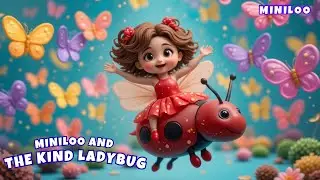 Ladybug Adventure Song 🐞🌸 | Miniloo Kids Rhyme with Flynn & Candy Sky