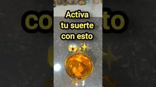 Activa tu suerte con esto😱✨#shorts #viral #agua #magia #ritual #hechizos #rituales #hechizo #suerte