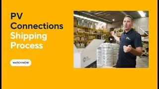 PV Connections Shipping Process  #flexiblesolar #renewableenergy #solarflex #electrician