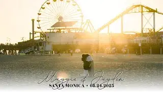 Santa Monica Pier Sunset Proposal | Maggie & Jayden