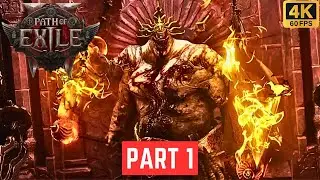 Path of Exile 2 Gameplay Walkthrough Part 1 - No Commentary 4K60FPS