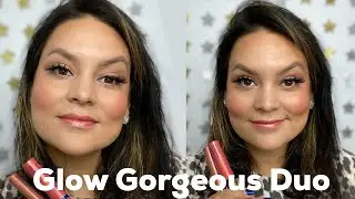 Glow Gorgeous Duo: Bronzed Blush Shimmer ShadowSense & Glow Gloss by SeneGence