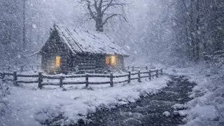 Blizzard, SnowStorm & Wind Sounds for Sleeping | Freezing Snowstorm | Howling Wind & Blowing Snow