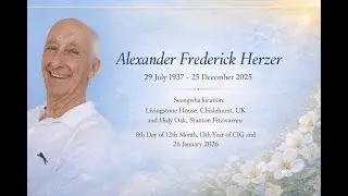 Seongwha for Alec Herzer @ Livingstone House, UK, 26 January, 10am UK