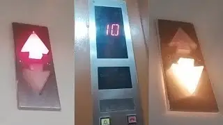 Nice Bell Chime! Original Otis Spec 90 Elevators - Aryaduta Bandung. 