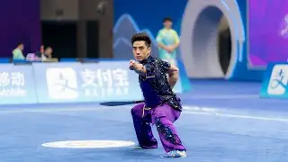 亚运会 男子刀术  Chang Zhizhao 9.826 第19届亚运会 男子刀术 19th Asian Games Men's Daoshu