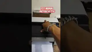 BROTHER HL-1110 Test manual