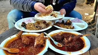 Sardar Ji Ka Meat Chawal Aur Barwa Tangdi Aur Banjara Chicken | Punjabi Grills | jammu food tour 