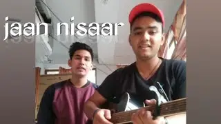 Jaan Nisaar | Arijit | Sushant Rajput | Guitar cover 2019 | Viren Shahi | Himansh Karki