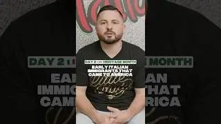 Первые итальянские иммигранты, прибывшие в Америку. День 2 Месяца итало-американского наследия
