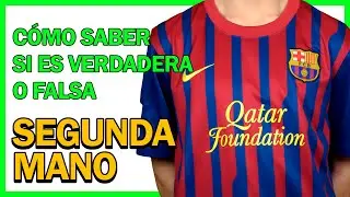 Esta CAMISETA de FÚTBOL de SEGUNDA MANO es INCREÍBLE (15€) Unboxing camiseta BARCELONA [2011-2012]