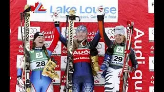 Lindsey Kildow wins downhill (Lake Louise 2004)