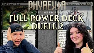 MTG Phyrexia all will be one Full Power Deck Duell 2 | Magic the Gathering deutsch | Trader 2023