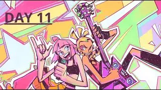 DAY 11 - Playing No Straight Roads' ending theme in UNBEATABLE until NSR2 drops