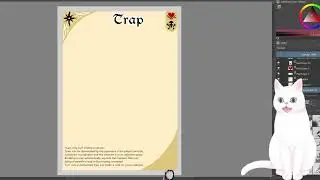Art Stream! Drawing cards for card game.