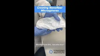 Микросферы из нановолокна: что вам нужно знать! #шорты Институт Терасаки