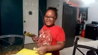 Making ochro rice