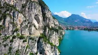 Drone and Old Ponale Road Path (Riva Del Garda) - June 2019