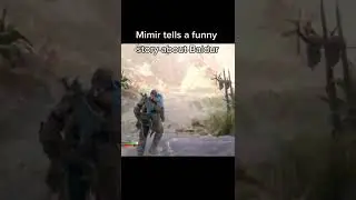Mimir tells a funny story about Him and Baldur - God of War Ragnarok