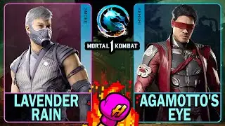MK1 Lavender Rain (SMOKE) VS Agamotto's Eye (KENSHI)🥊Mortal Kombat 1🥊4K 60ᶠᵖˢ