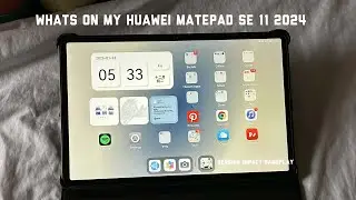 What’s on My Huawei MatePad SE 2024? (Apps + Genshin Gameplay 🎮)