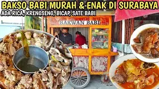 BAKSO BABI SURABAYA PALING ENAK ❗❗COCOK BUAT KULINER BABI DI SURABAYA