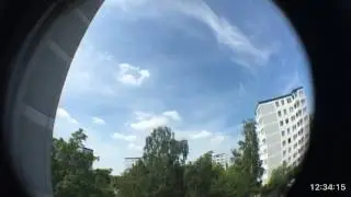 Harmvolle Flugzeug Abgase und wetterbeeinflussende Aerosole von Jets 07.062016, Wolfsburg