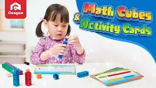 Math Cubes | Manipulatives Counting Blocks | Snap Linking Cube Toy Gift for Preschool Learning