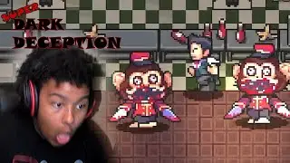 THESE 8-BIT MONKEYS WANT TO END ME! - Super Dark Deception: Monkey Business (DEMO ending)