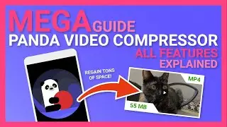 Mega Guide to Panda Video Compressor &ndash; all features explained! On Android Smartphone.