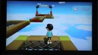Wii Fit Plus Obstacle Course (Beginner) NO HITS!!!!!!!!