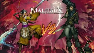 RU 18+ Malifaux m3e Misaki Katanaka vs Seamus 50ss