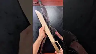 Trench Raider Machete: Incredible Hand Made Sheath System 🤯