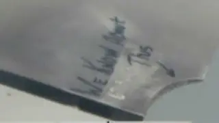 Airplane damaged: 