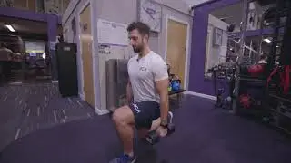 Dumbbell 3D Lunges - RCA Fitness