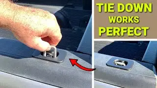 Chevy Truck Bed Tie Down Anchors ~ Retractable or Flush with Bed Rail