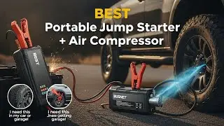 TOP 5 Best Portable Jump Starter With Air Compressor 2026 | Portable Jump Starter &ndash; Shocking Results