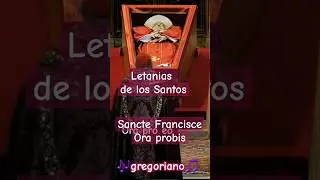 Letanias #Papa Francisco #gregoriano Vaticano #exequias #oficio de difuntos