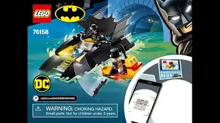 LEGO Instructions | DC | 76158 | Batboat The Penguin Pursuit! | Batman