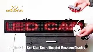 Quickly Select & Display Messages on Your LED Sign Board | Easy Setup Tutorial