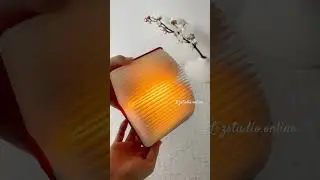 Red book lamp💛 #gift #giftideas #decor #asmr #books #lamp #redbook #christmasgifts #decorideas #fun