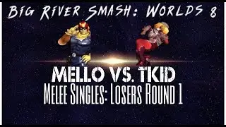BRSW8: Melee Singles - Mello vs. Tkid - Losers Round 1
