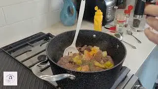 Говяжье рагу с пепперочини и пивом